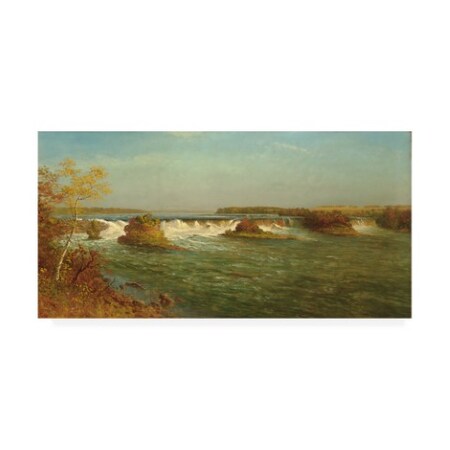 Albert Bierstadt 'The Falls Of Saint Anthony ' Canvas Art,12x24